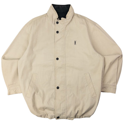 Vintage YSL Yves Saint Laurent Zip Up Jacket Size M