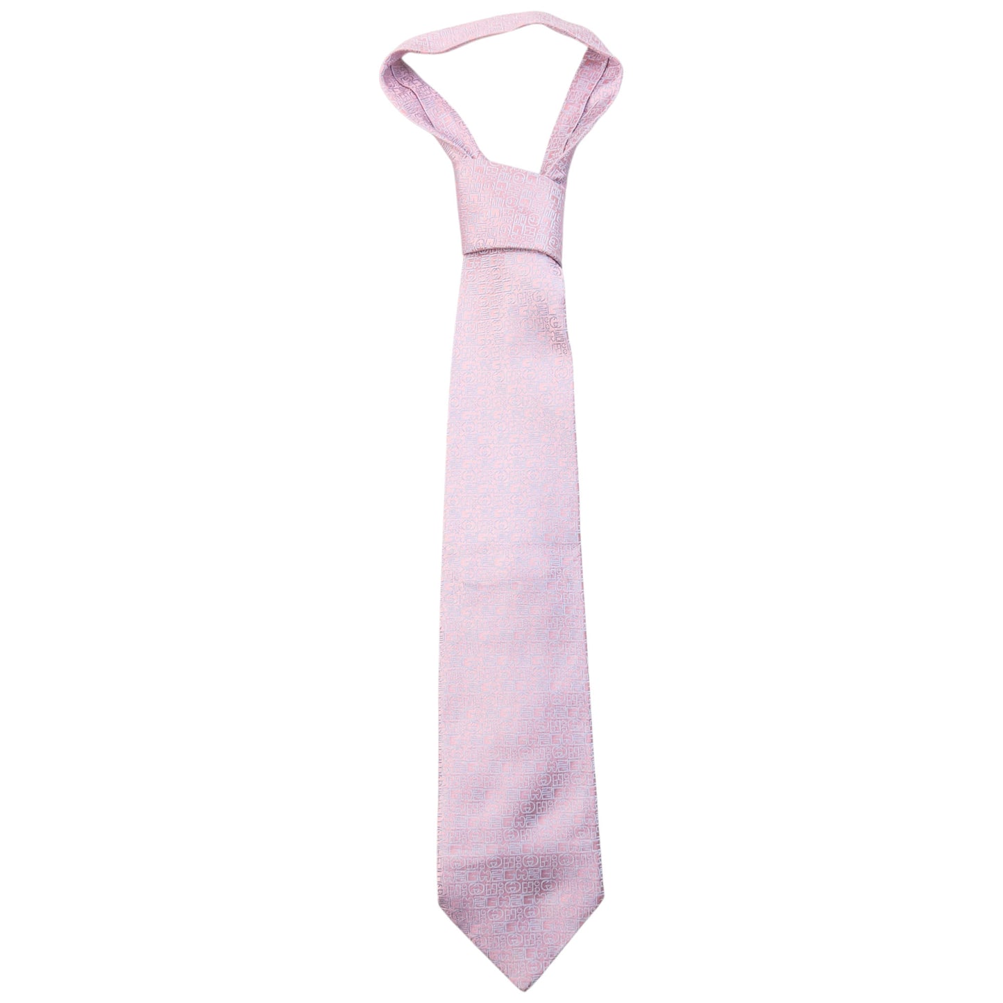 Vintage 2000s Gucci Monogram Silk Tie