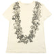 Vintage Comme Des Garçons Hawaiian Lei Graphic T Shirt Size S