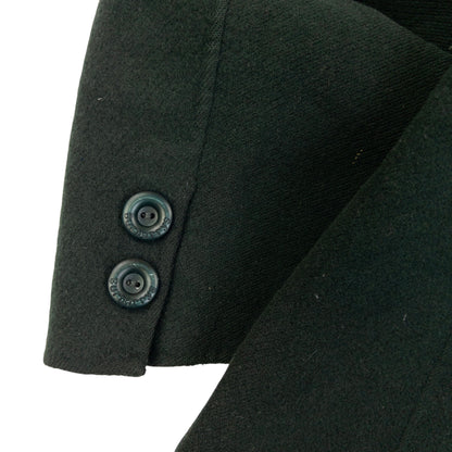 Vintage 90s Burberry Longline Wool Jacket Womens Size L