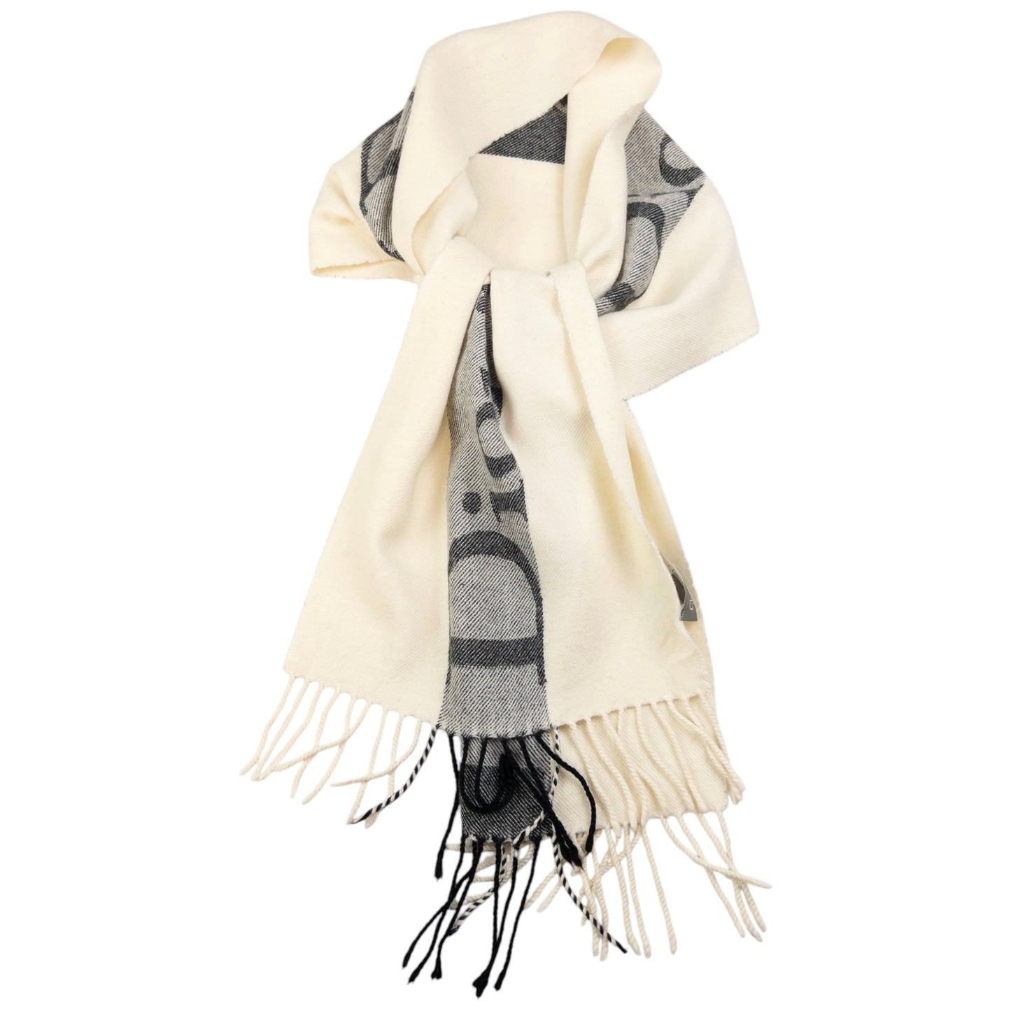 Vintage Dior Tassel Scarf