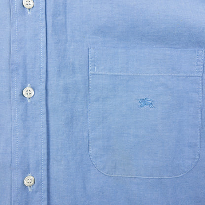 Vintage 2000s Burberry Nova Check Cuff Long Sleeve Button Up Shirt Size XL