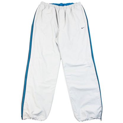 Vintage 2000s Nike Full Mesh Zip Tracksuit Bottoms in grey, photo 2