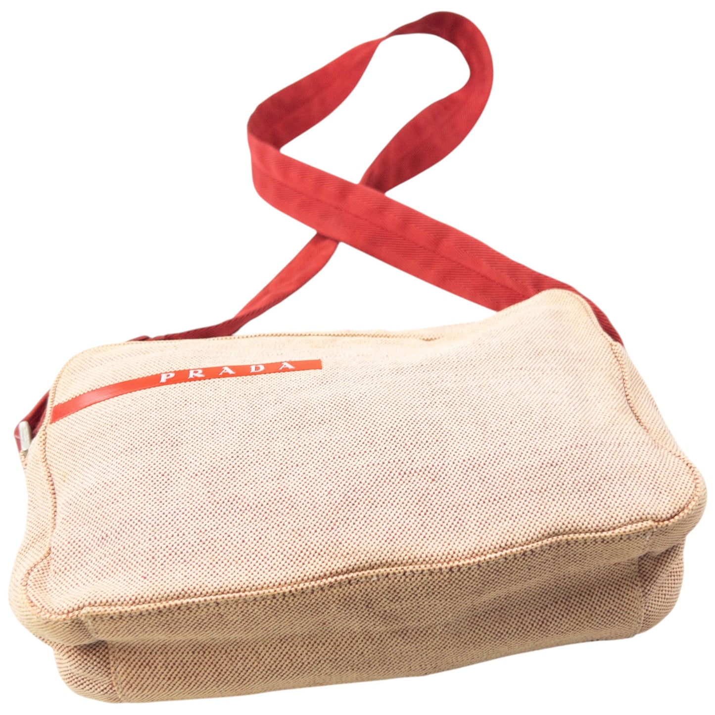 Vintage 1999 Prada Sport Canvas Crossbody Bag