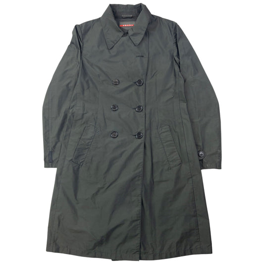 Vintage 2008 Prada Sport Lightweight Trench Jacket Womens Size M