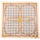 Vintage 90s Burberry Nova Check Buckle Print Silk Scarf