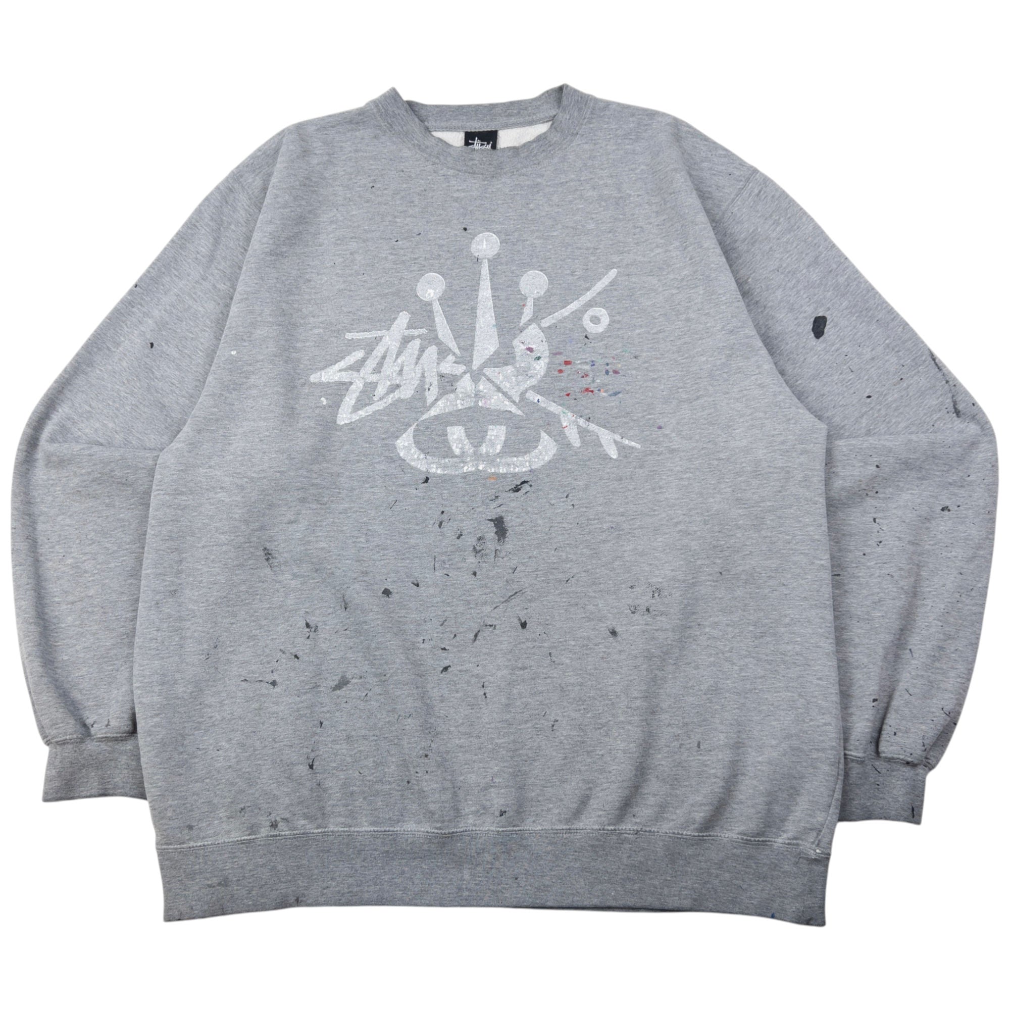 Vintage 90s Stussy Graphic Sweatshirt Size XL