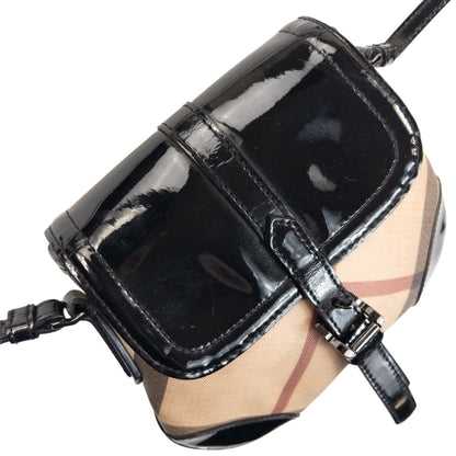 Vintage 2000s Burberry Nova Check Crossbody Bag
