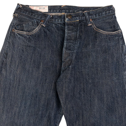 Vintage Yamane Painted Daicock Japanese Denim Jeans Size W32