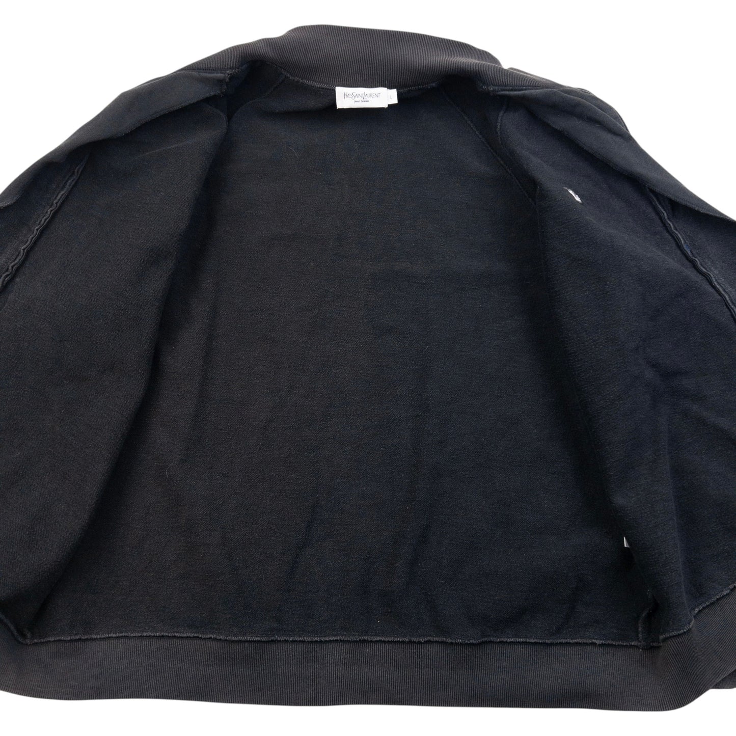 Vintage 2000s YSL Yves Saint Laurent Zip Up Sweatshirt Size L