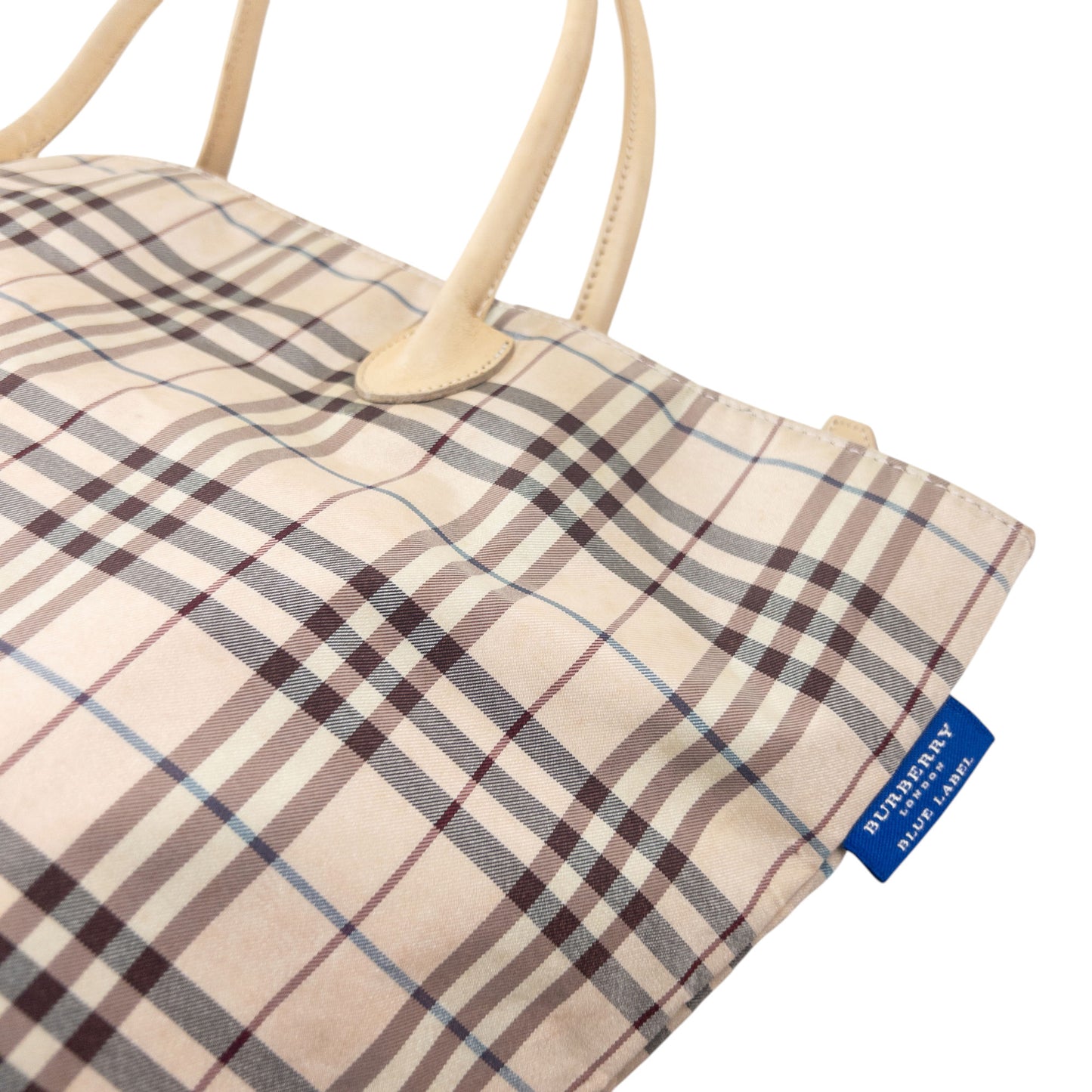 Vintage 2000s Burberry Blue Label Nova Check Shoulder Bag
