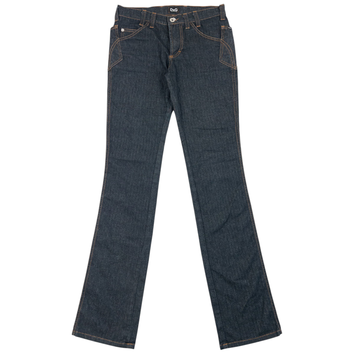 Vintage 2000s Dolce & Gabbana Denim Jeans in navy, photo 3