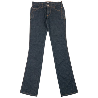 Vintage 2000s Dolce & Gabbana Denim Jeans in navy, photo 3