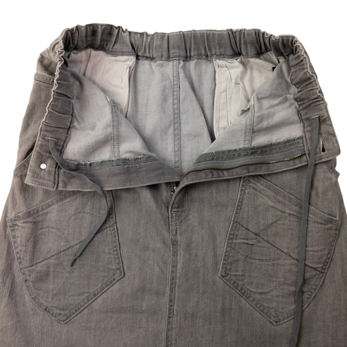 Vintage Mercibeaucoup By Issey Miyake Denim Skirt Womens Size W28