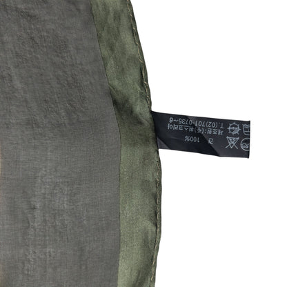 Vintage 2000s Balenciaga Chain Pattern Silk Scarf