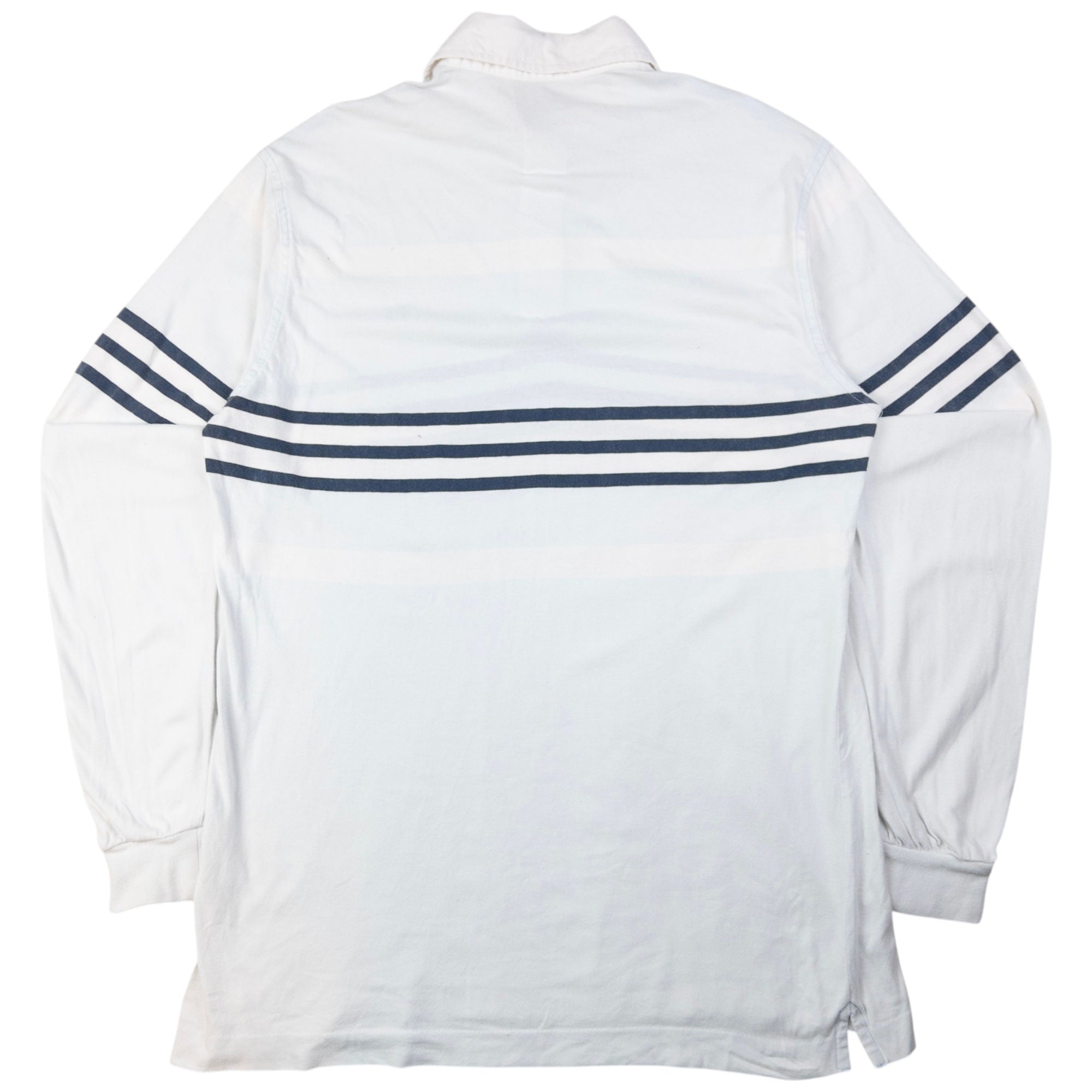 Vintage Burberry Long Sleeve Polo Shirt Size M