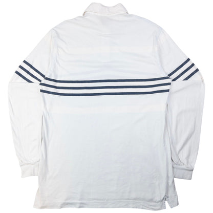 Vintage Burberry Long Sleeve Polo Shirt Size M