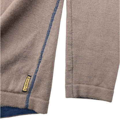 Vintage 2000s Armani Jeans Zip Up Jumper Size L