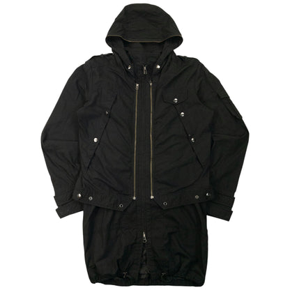 Vintage 2000s PPFM Layered Convertible Jacket Size M