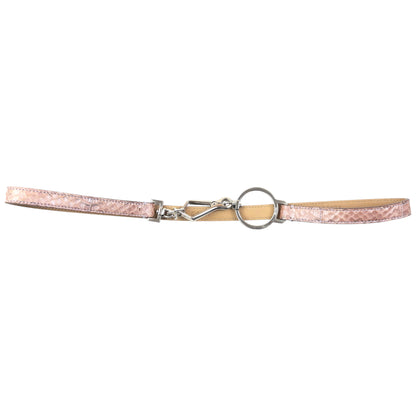 Vintage 2000s Prada Snakskin Leather Belt Womens Size W30
