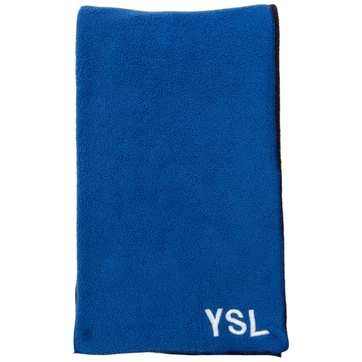 Vintage YSL Yves Saint Laurent Reversible Fleece Scarf