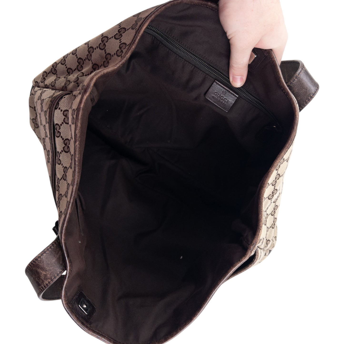 Vintage 2000s Gucci Monogram Shoulder Bag