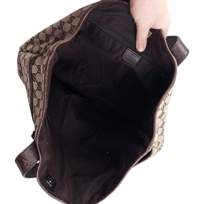 Vintage 2000s Gucci Monogram Shoulder Bag