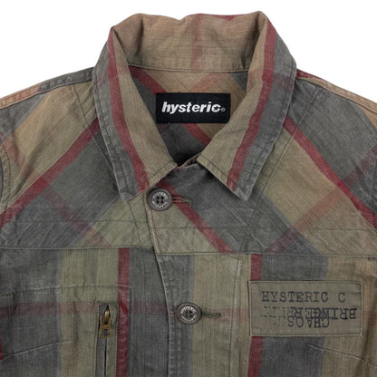 Vintage Hysteric Glamour Checkered Button Up Jacket Size S