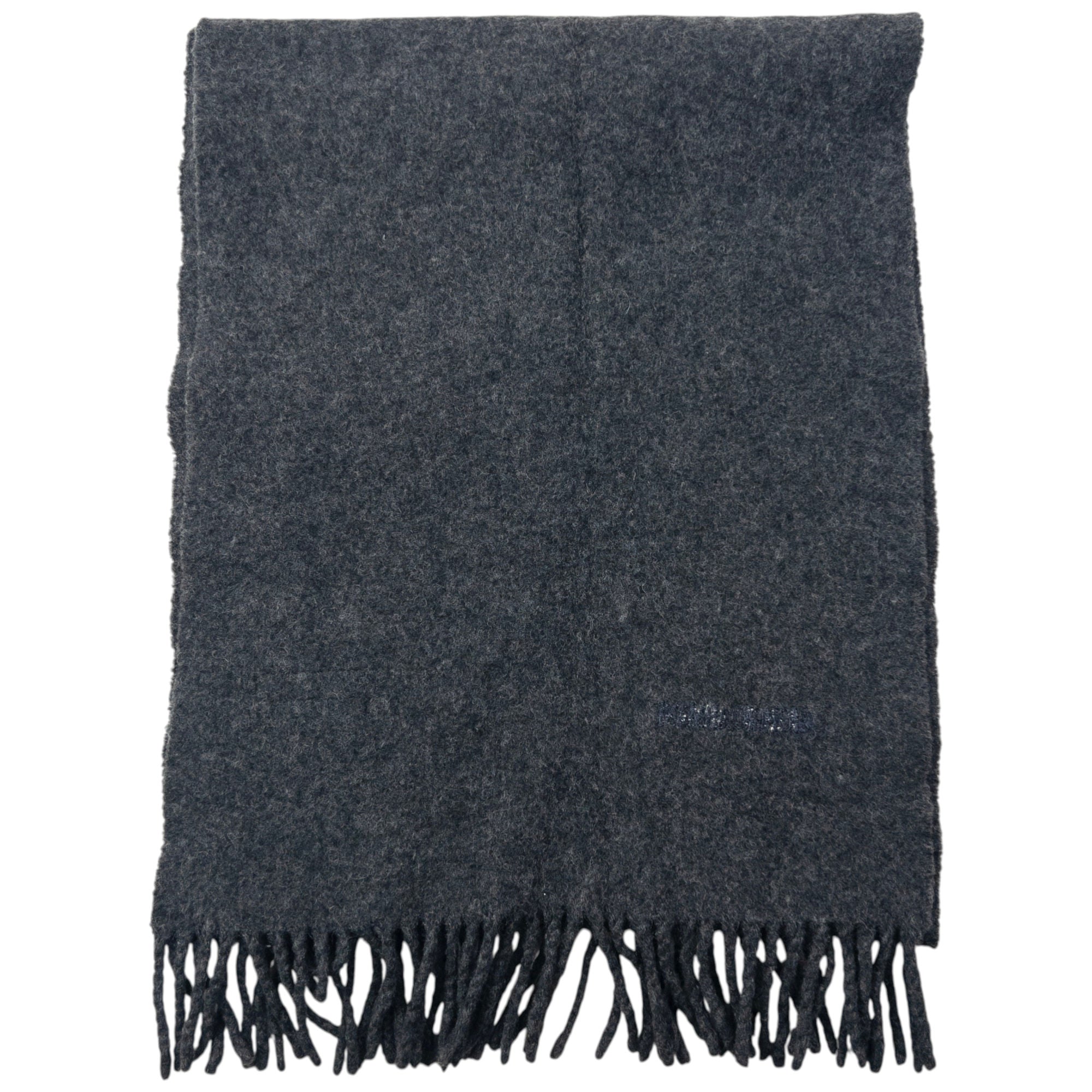 Vintage 80s Giorgio Armani Wool Tassel Scarf