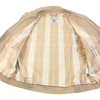Vintage 90s Burberry Nova Check Lined Jacket Womens Size S