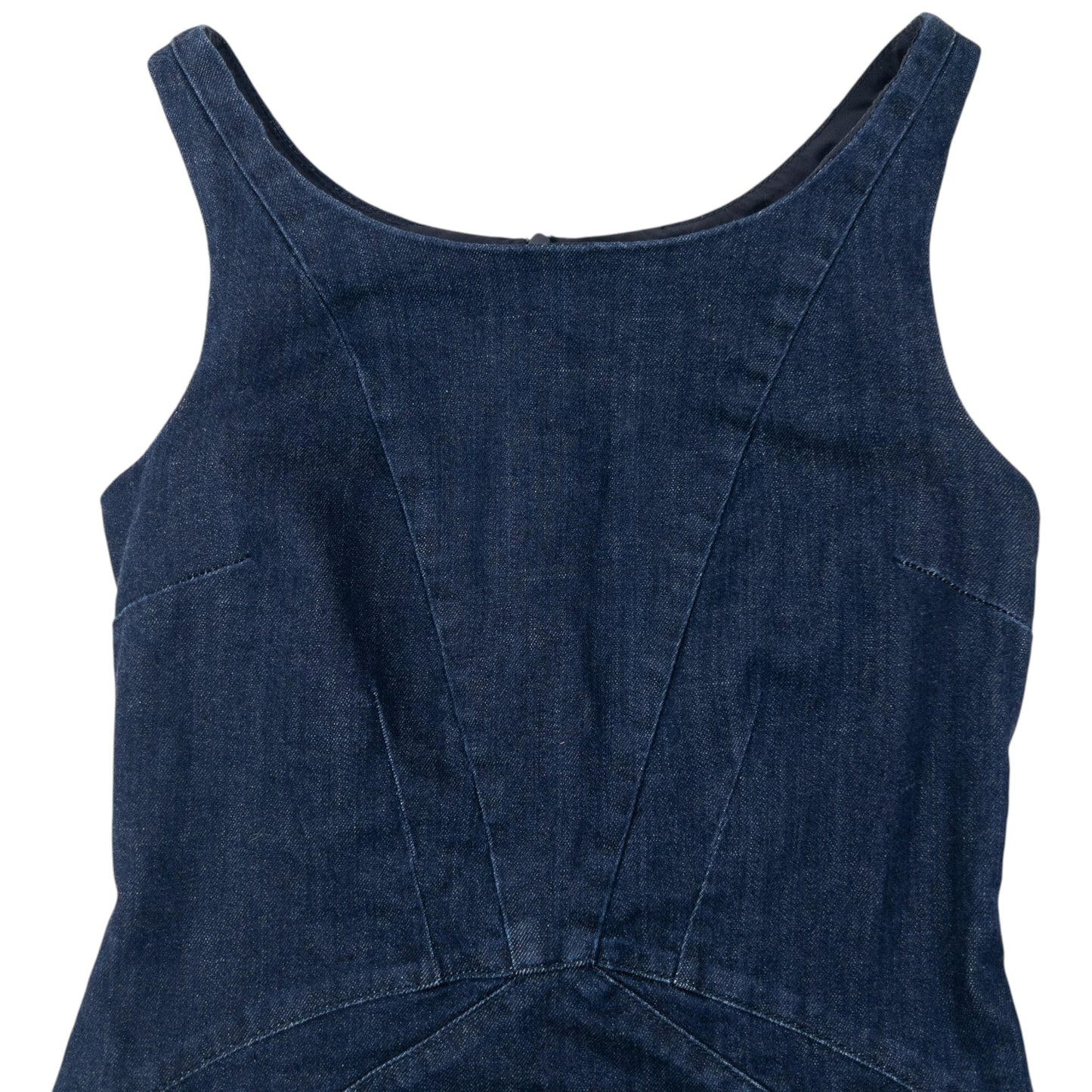 Vintage 2000s Armani Jeans Denim Dress Womens Size S