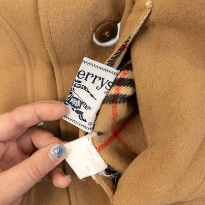 Vintage 90s Burberry Nova Check Reversible Wool Jacket Size M