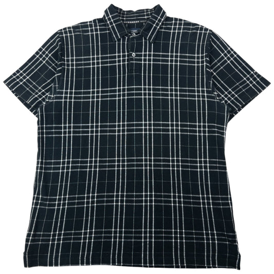 Vintage 2000s Burberry Golf Nova Check Polo Shirt Size L