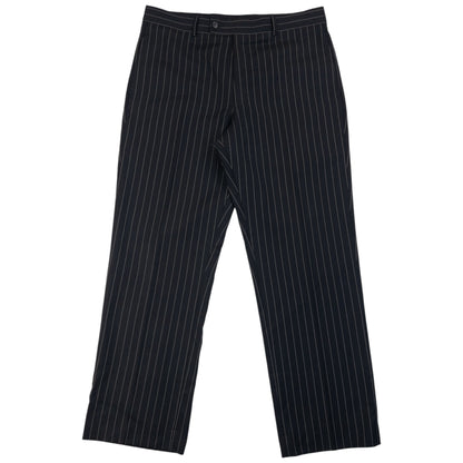 Vintage 2000s YSL Yves Saint Laurent Pinstripe Jacket & Trousers Suit Set SizeL