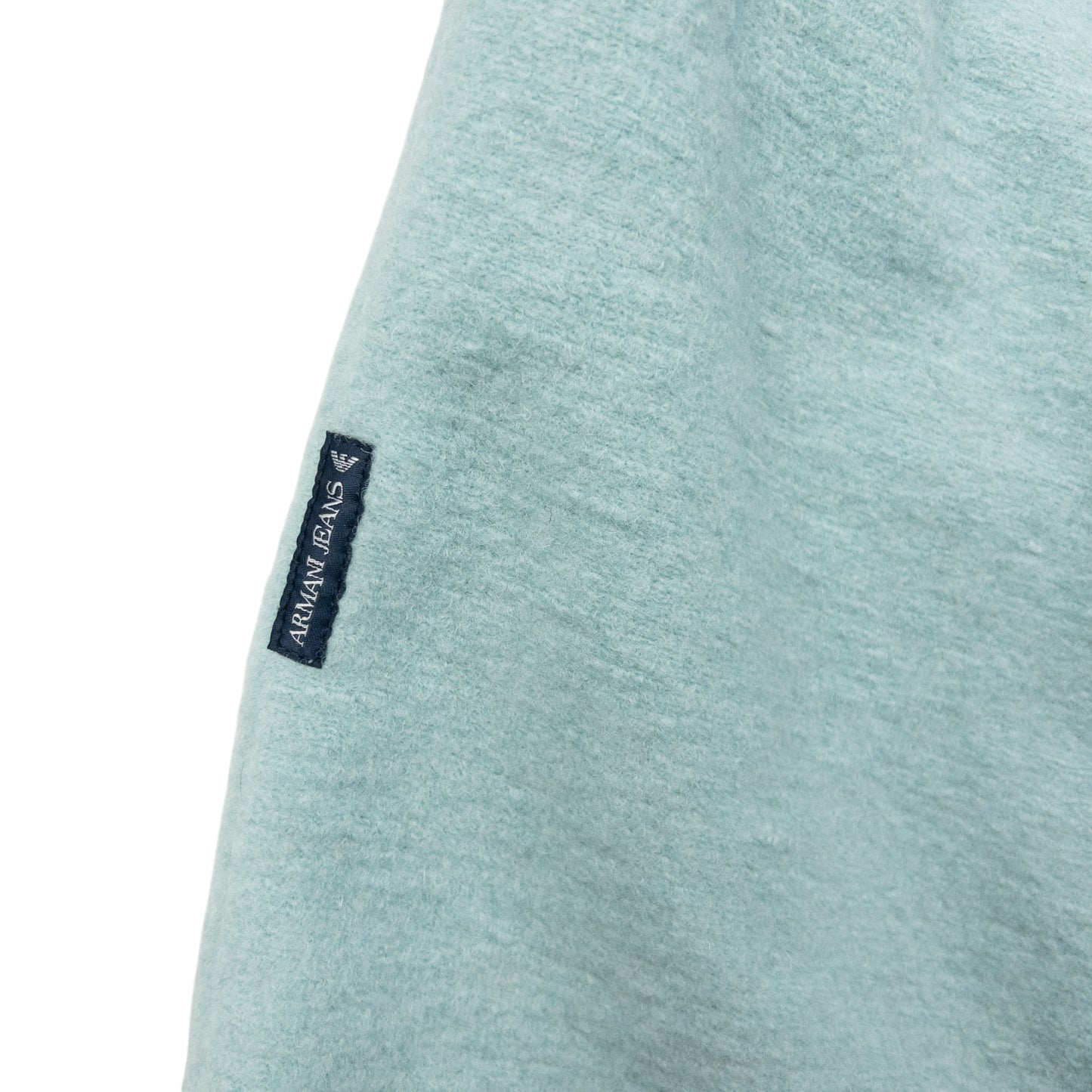 Vintage 2000s Armani Jeans Button Up Wool Jacket Size M