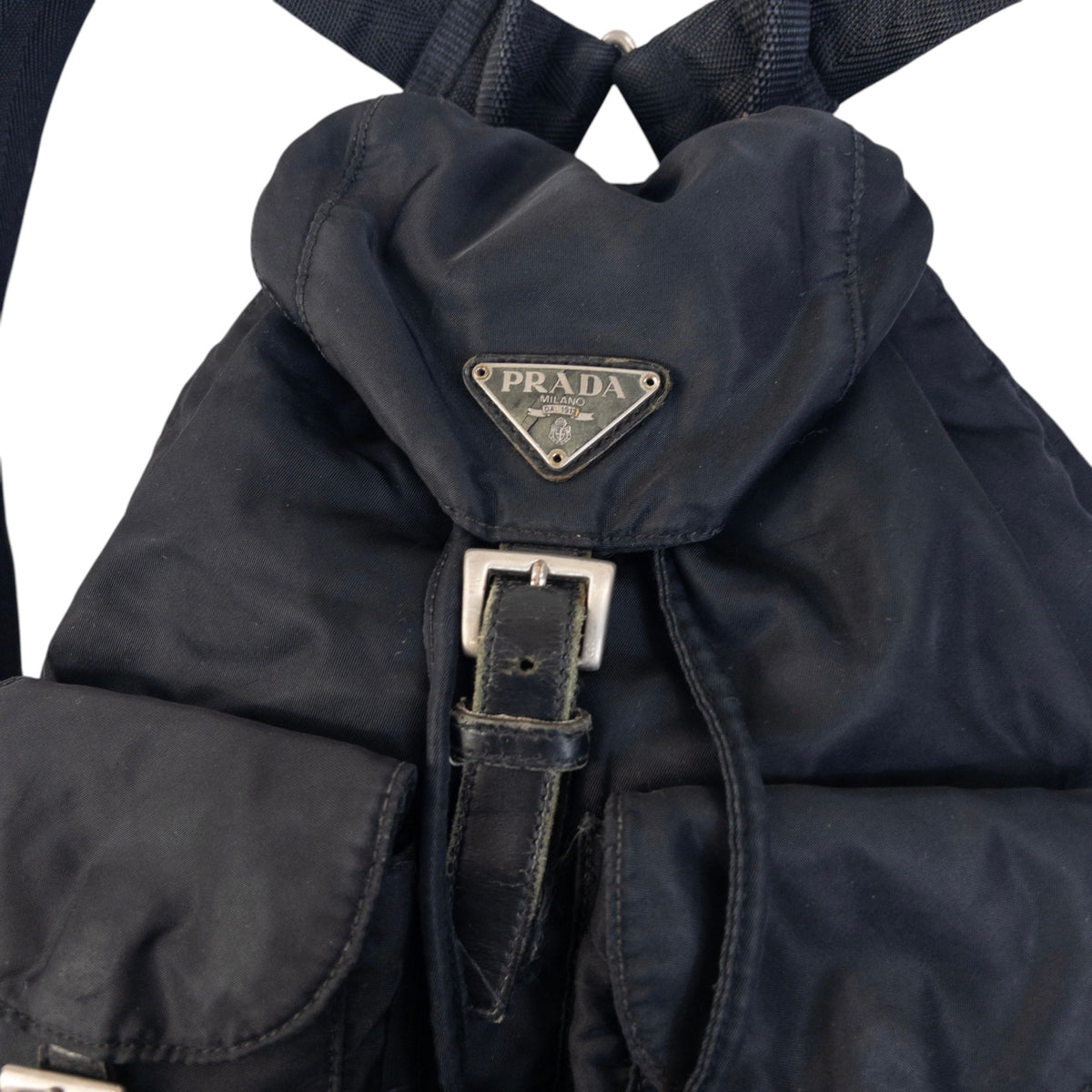Vintage 2000s Prada Bucket Backpack