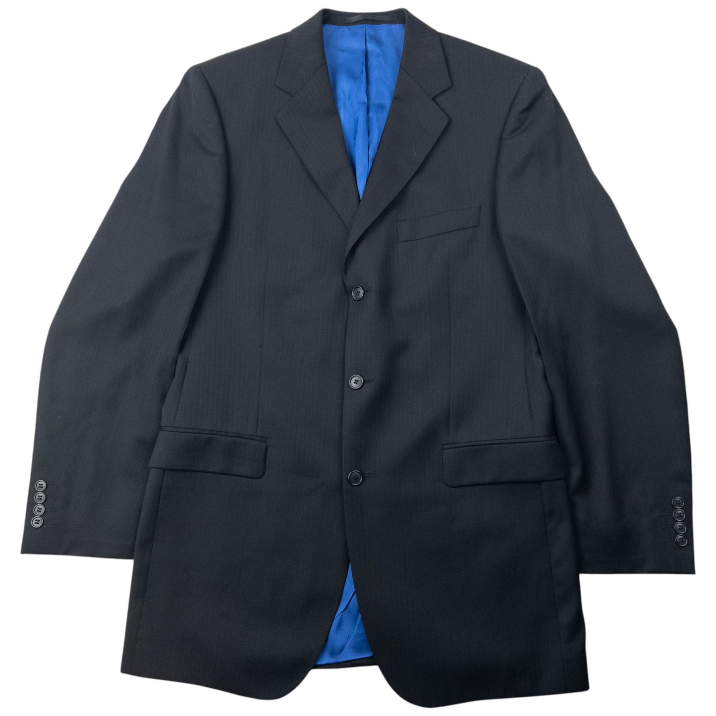 Vintage 90s YSL Yves Saint Laurent Jacket & Trousers Suit Set Size L