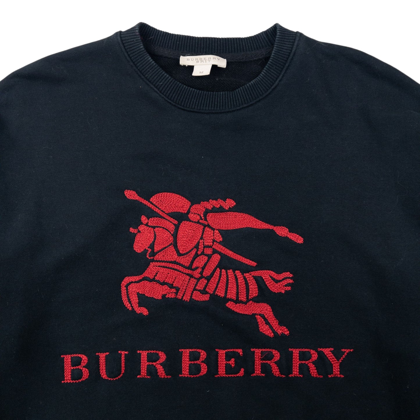 Vintage Burberry Brit Embroidered Sweatshirt Size M