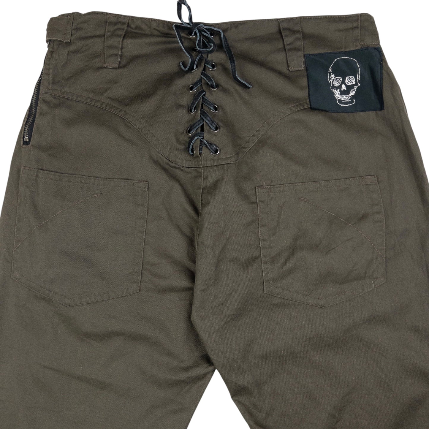 Vintage PPFM Lace-Back Trousers Size W32