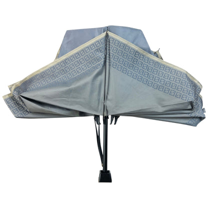 Vintage 90s Fendi Iridescent Monogram Umbrella