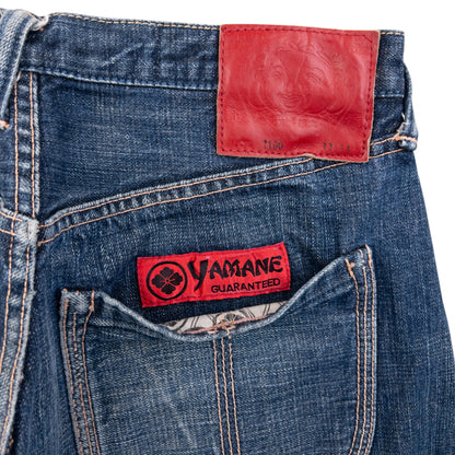 Vintage 90s Evisu Yamane Embroidered Gull Japanese Denim Jeans Size W29