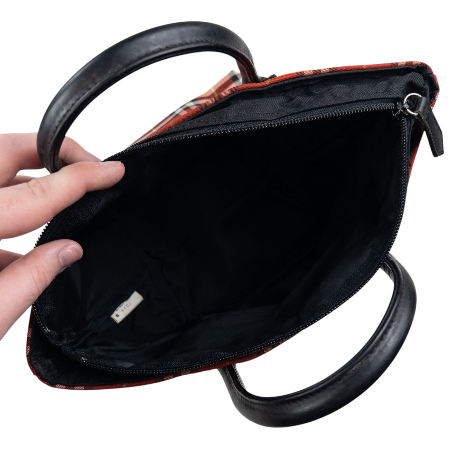 Vintage 2000s Burberry Blue Label Nova Check Handbag