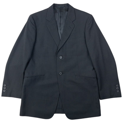Vintage 90s Yohji Yamamoto D'Urban A.A.R Pinstripe Jacket & Trousers Suit Set Size S