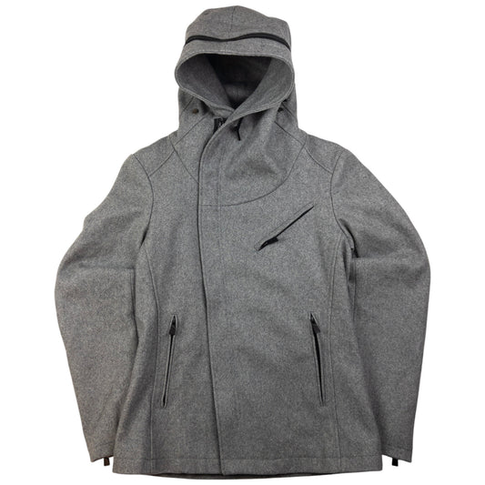 Vintage Katharine Hamnett Asymmetric Zip Hood Jacket Size S