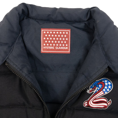 Vintage 2000s Hysteric Glamour Zip Up Puffer Jacket Womens Size S