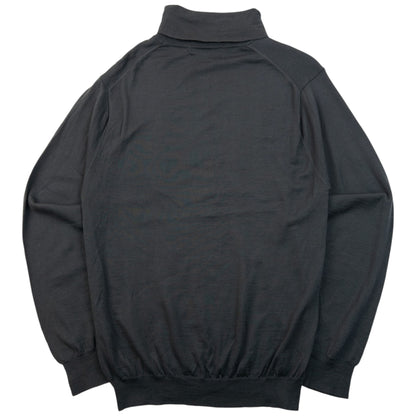 Vintage 2000s Issey Miyake White Label Turtleneck Jumper Size S