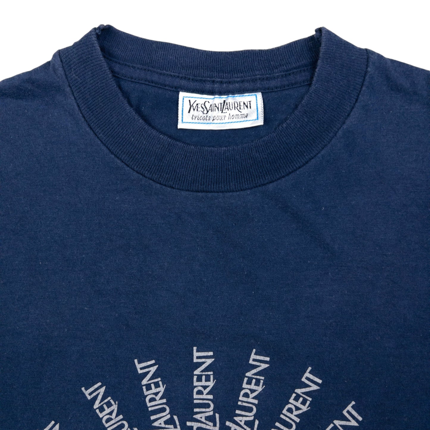 Vintage YSL Yves Saint Laurent Graphic T Shirt Size XS