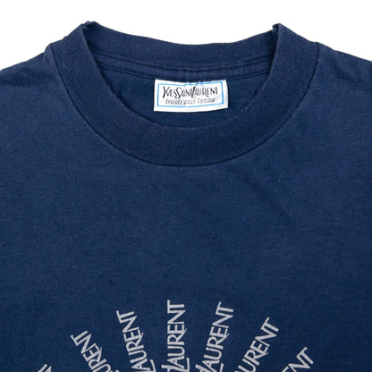 Vintage YSL Yves Saint Laurent Graphic T Shirt Size XS