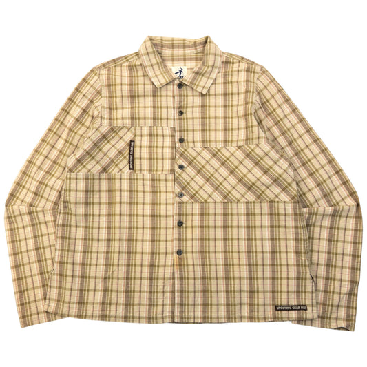 Vintage 90s Hai Sporting Gear By Issey Miyake Linen Button Up Shirt Size XS
