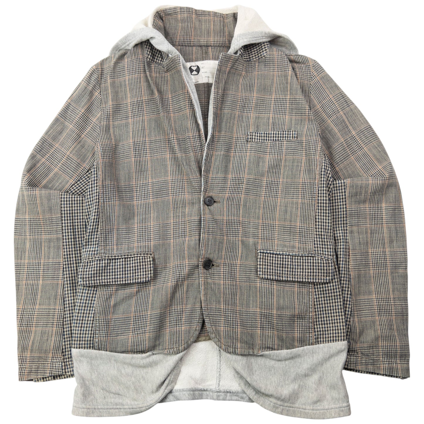Vintage 90s Final Home By Issey Miyake Layered Hoodie Jacket Size S